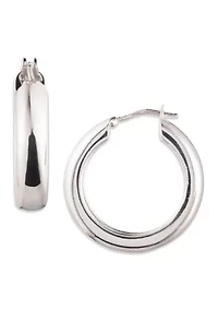  Sculptural Hoop Earrings