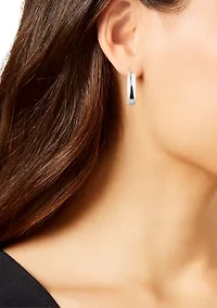  Sculptural Hoop Earrings