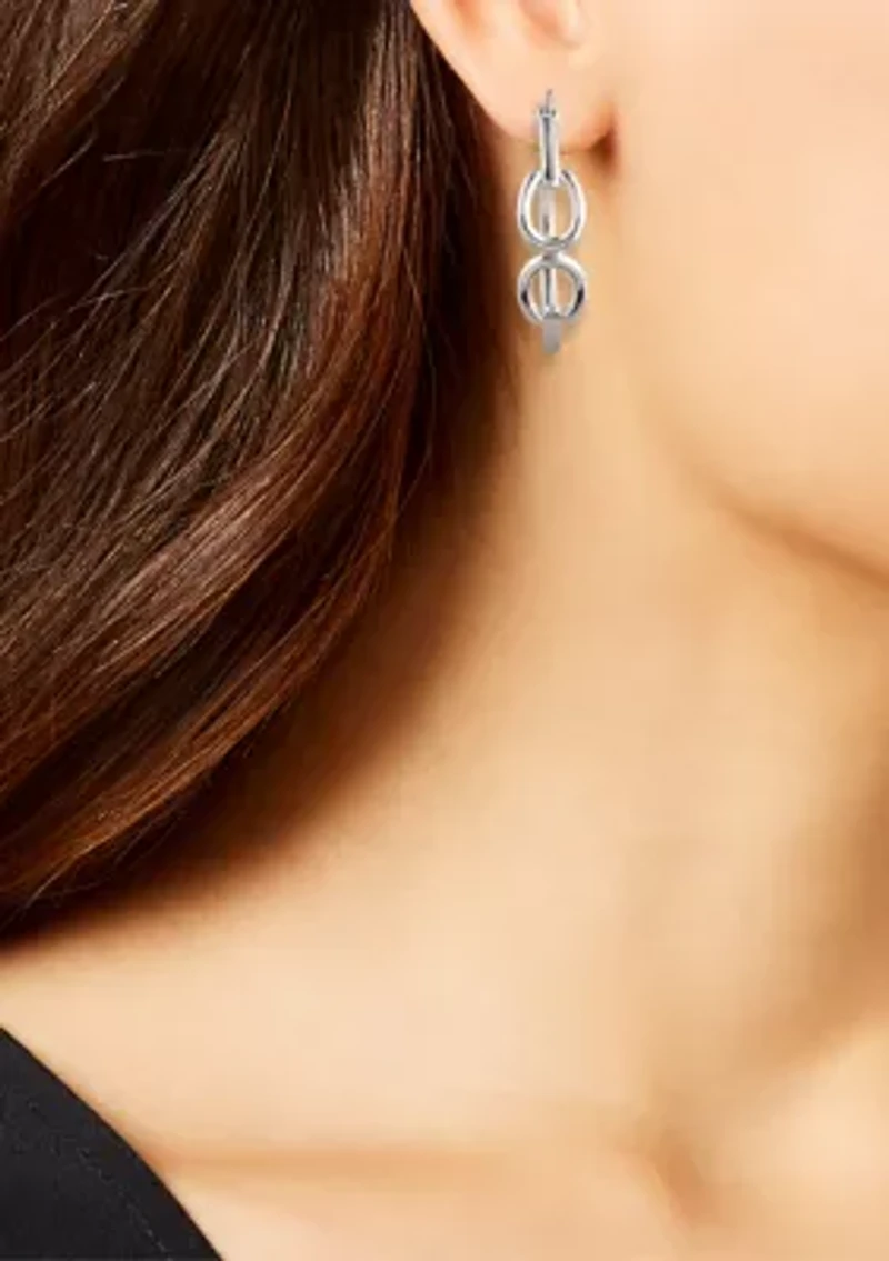  Horsebit Hoop Earrings