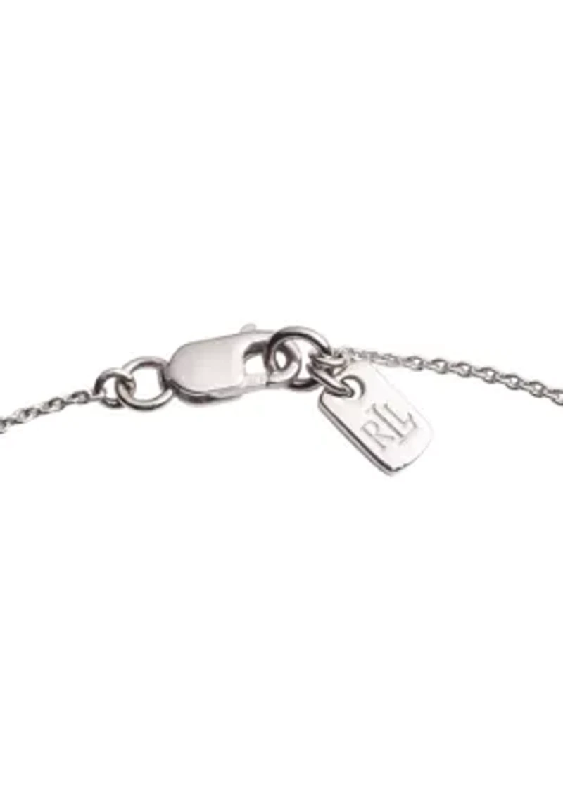  Logo Padlock Pendant Necklace