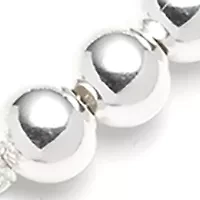 Sterling Silver Bead Flex Bracelet