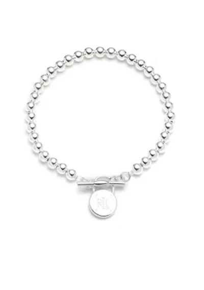 Sterling Silver Bead Flex Bracelet