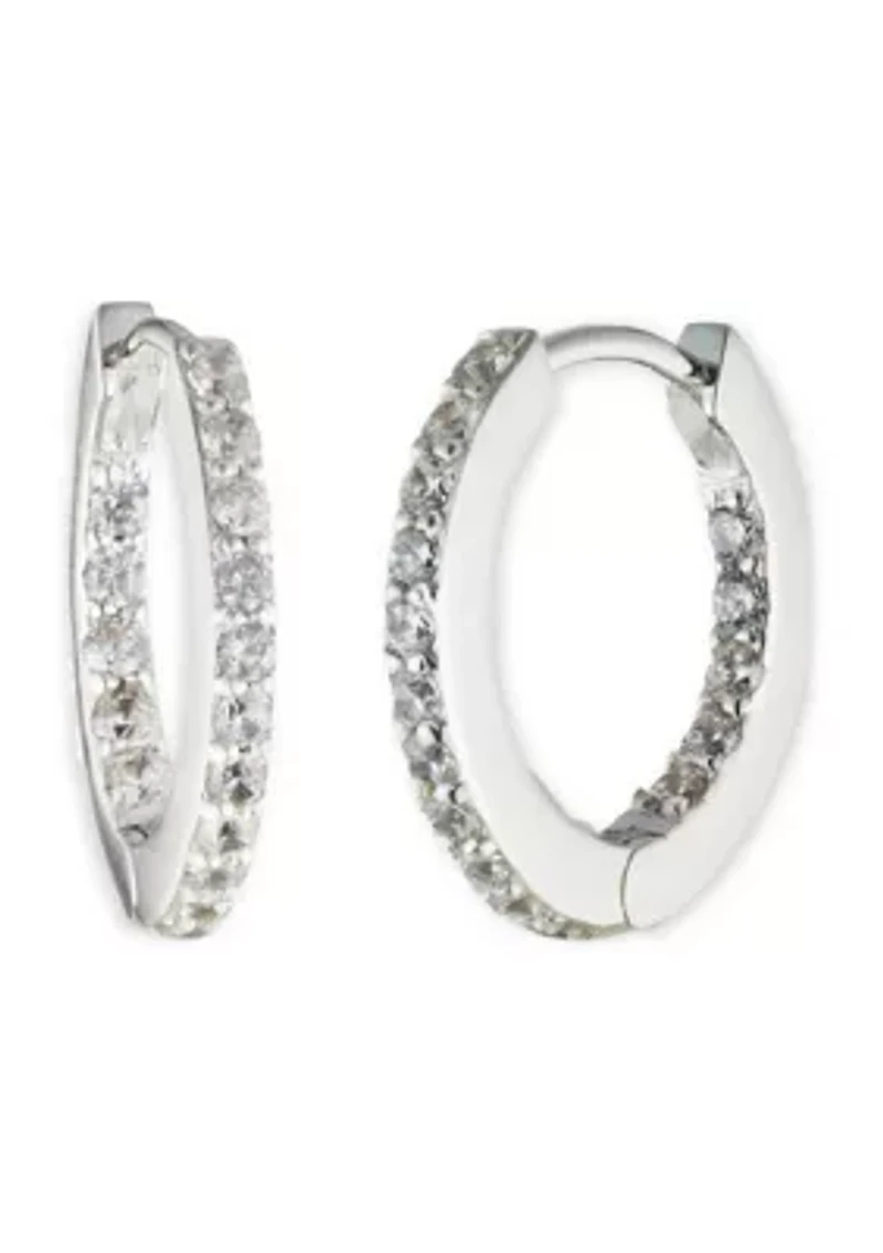 Sterling Silver Huggie Earrings