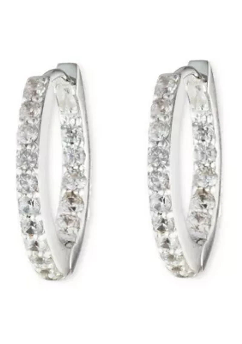 Sterling Silver Huggie Earrings