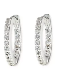 Sterling Silver Huggie Earrings