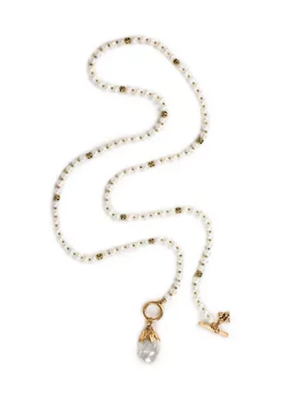 Pearl Toggle Necklace