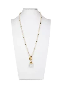 Pearl Toggle Necklace