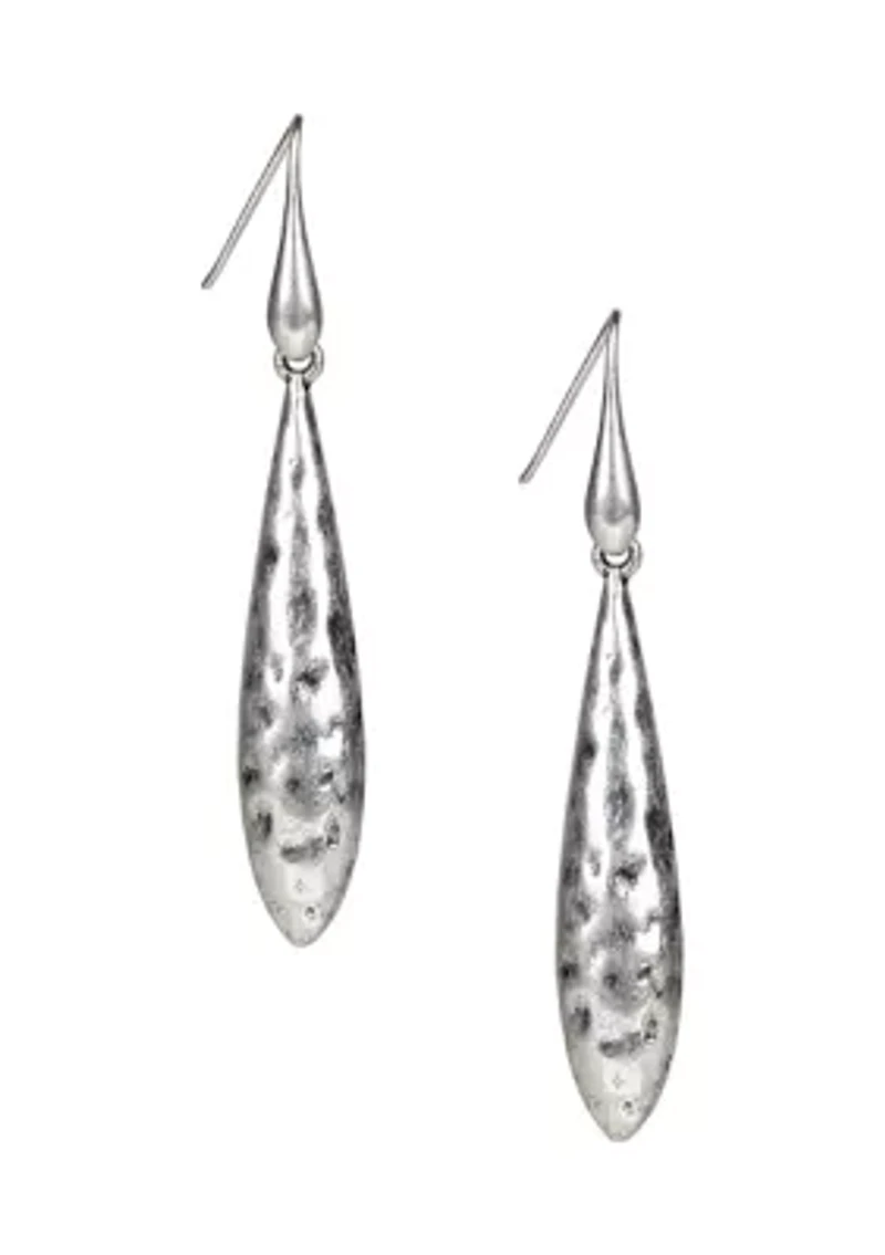 Long Teardrop Earrings