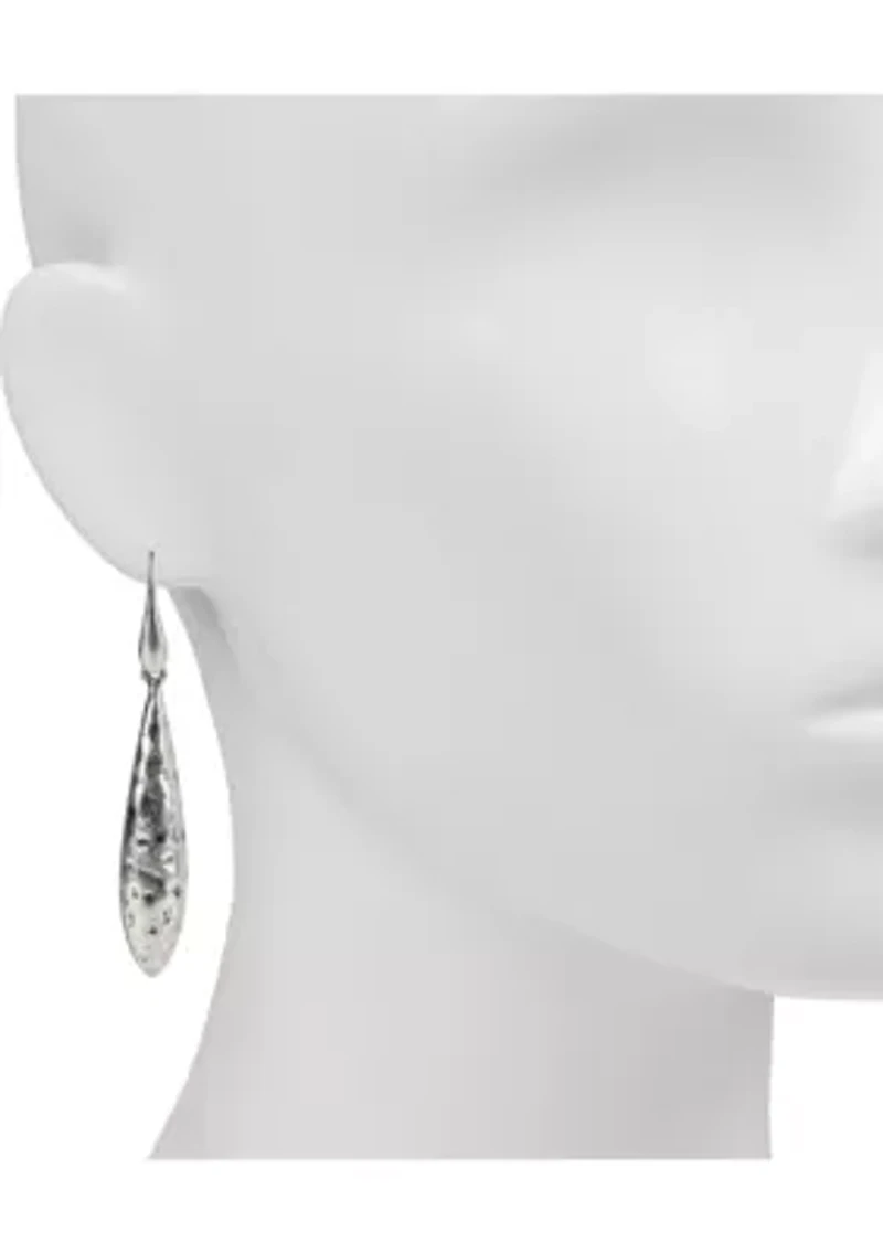 Long Teardrop Earrings