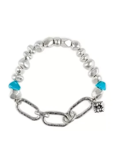 Chain Links Stretch Bracelet