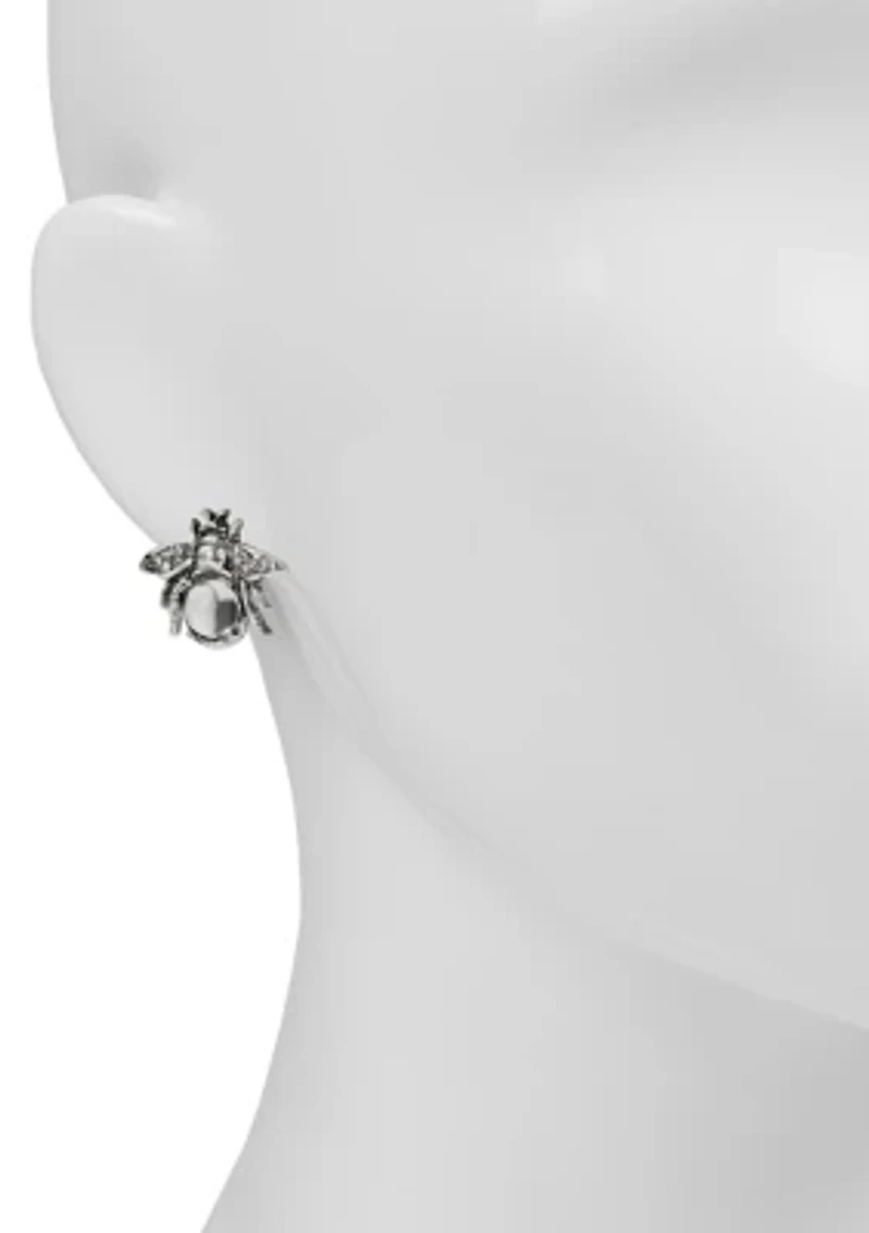 Bee Post Earrings