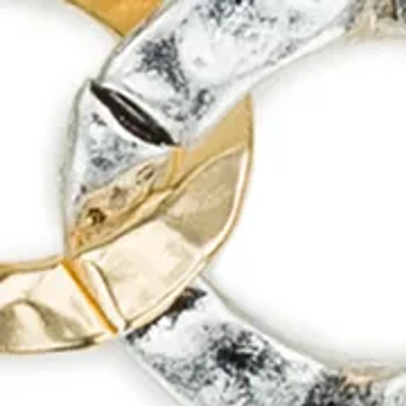 Hammered Link Necklace