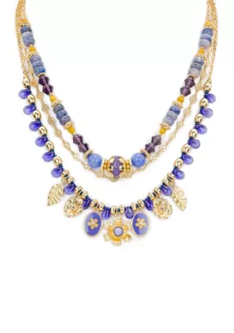 Modular 3 Strand Necklace