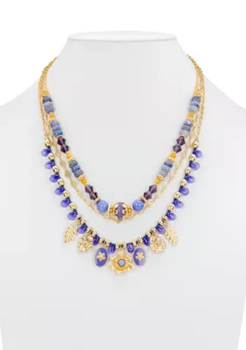 Modular 3 Strand Necklace