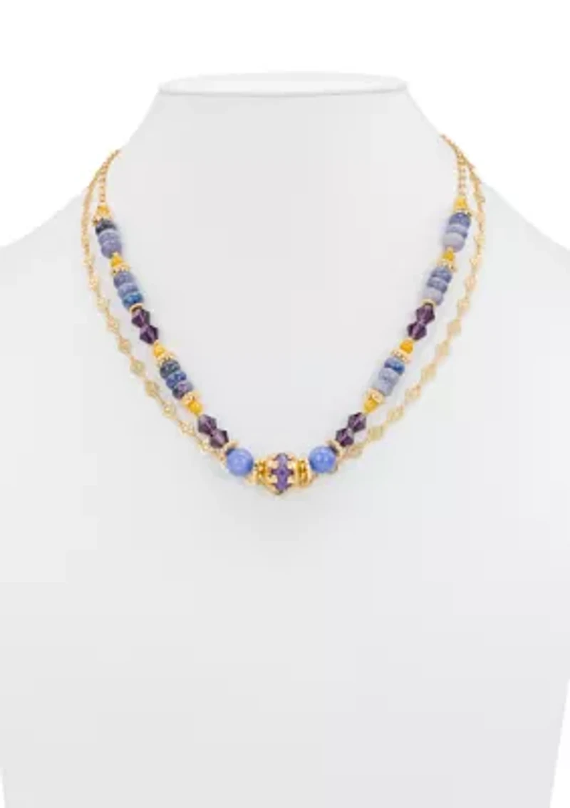 Modular 3 Strand Necklace