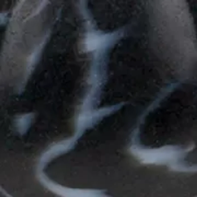 Green Scalloped Huggie Hoop Earrings