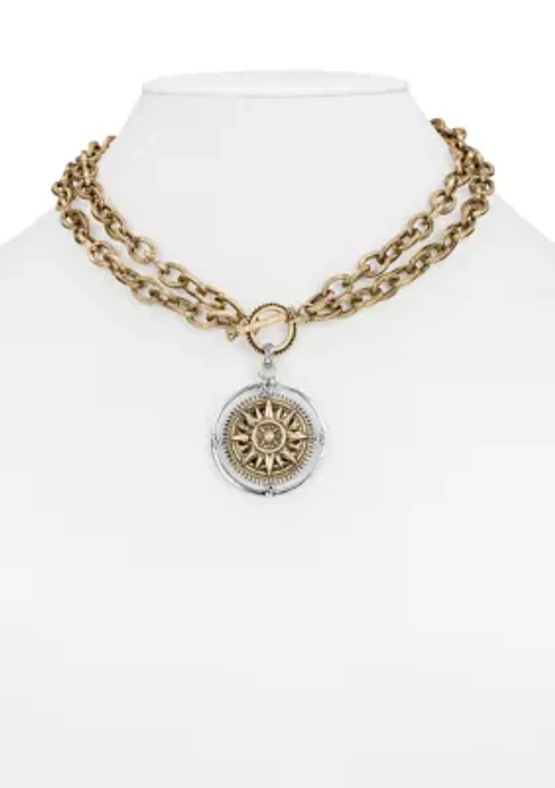Compass Chain Necklace