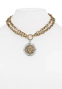Compass Chain Necklace