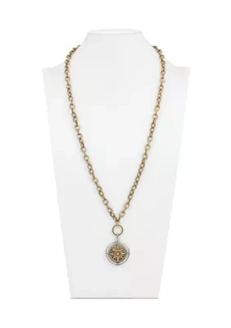Compass Chain Necklace