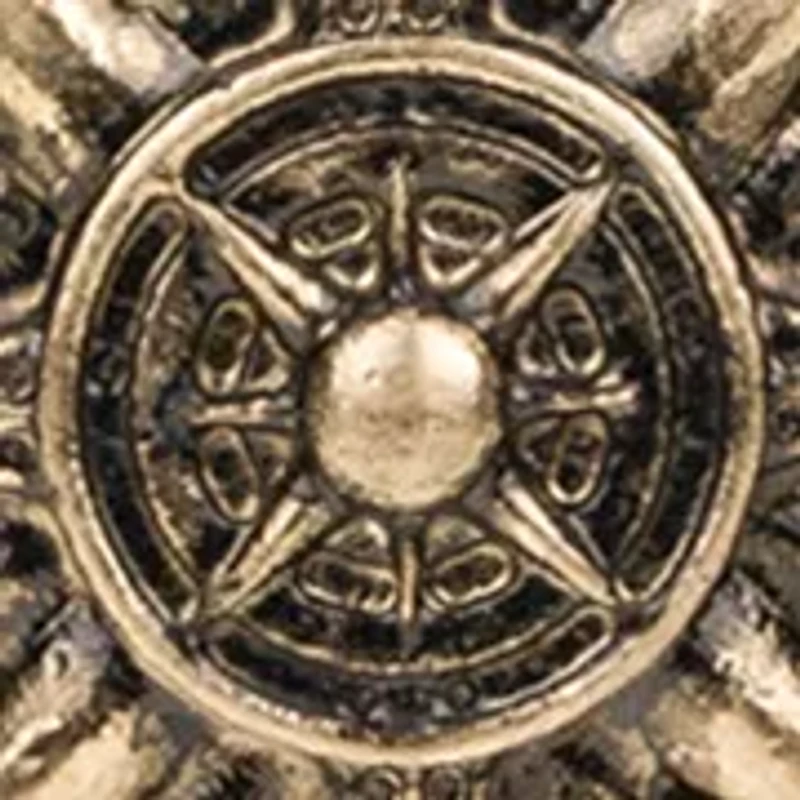 Rope Ring Compass Earrings