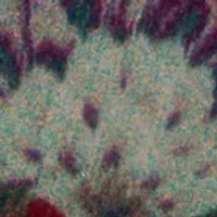 Red Flower French Wire Earrings