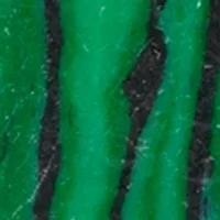 Green Oval Drop Earrings