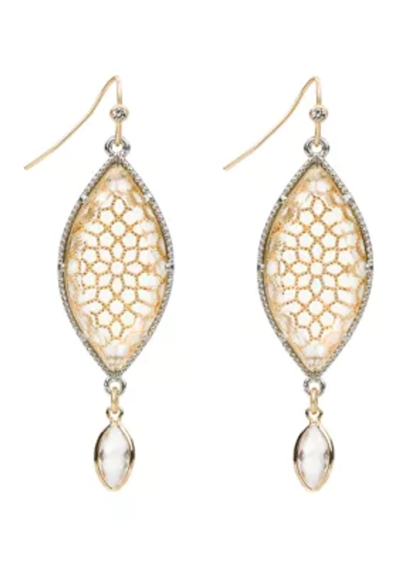 Marquise Drop Earrings