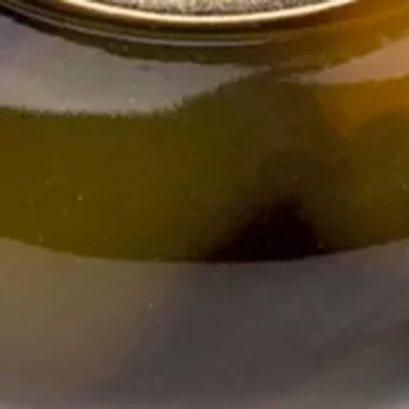 Jet Gold Tone Doorknocker Earrings