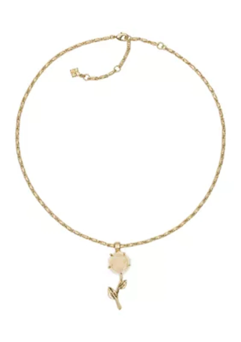 Flower Pendant Necklace