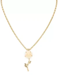 Flower Pendant Necklace