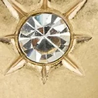 Heart Locket Pearl Pavé Drop Earrings