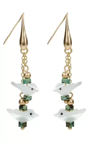 Bird Linear Earrings