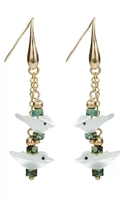 Bird Linear Earrings