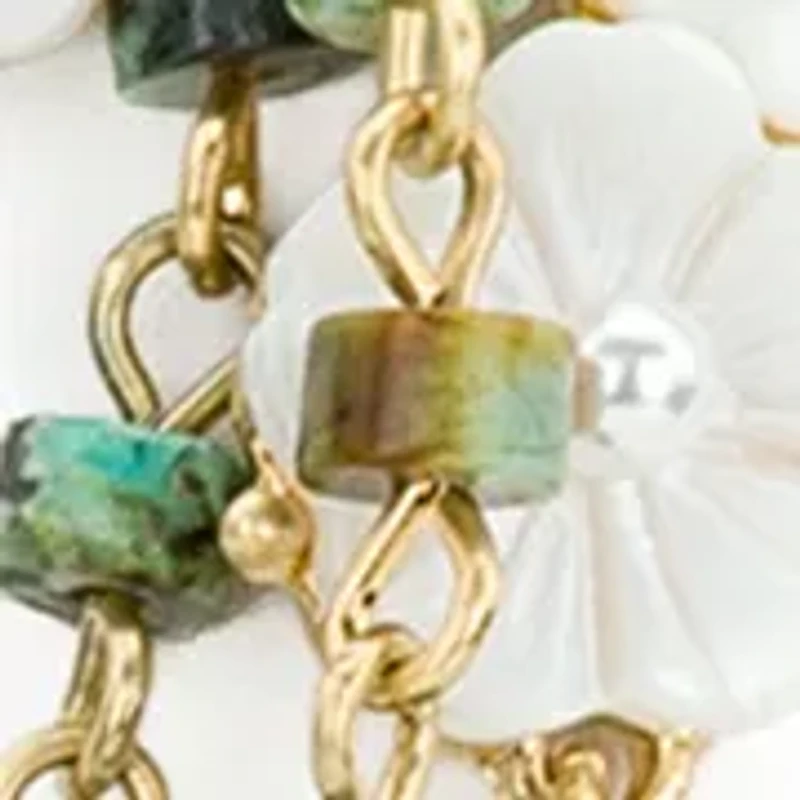 Y-Neck Beaded Necklace