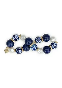 Beaded Pearl Stretch Bracelet