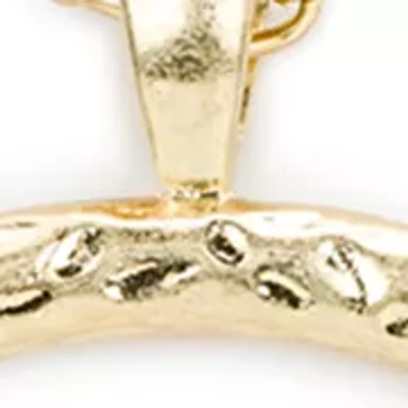 Wrapped Ring Pendant Necklace