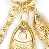 Fish Charm Dangle Necklace