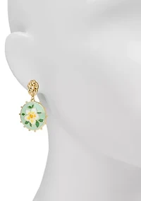Flower Drop Earrings