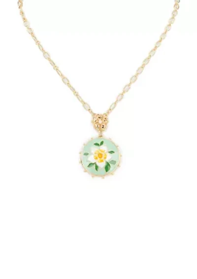 Flower Pendant Necklace