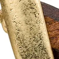Wood Hoop Earrings