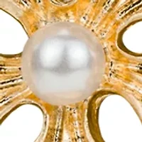 Golden Bloom Chandelier Earrings