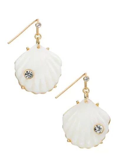 Seashell Drop Earrings