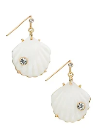 Seashell Drop Earrings