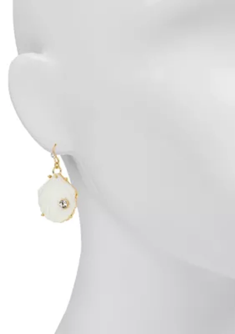 Seashell Drop Earrings