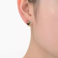Lab Created Sterling Silver Knot Bee Stud Earrings