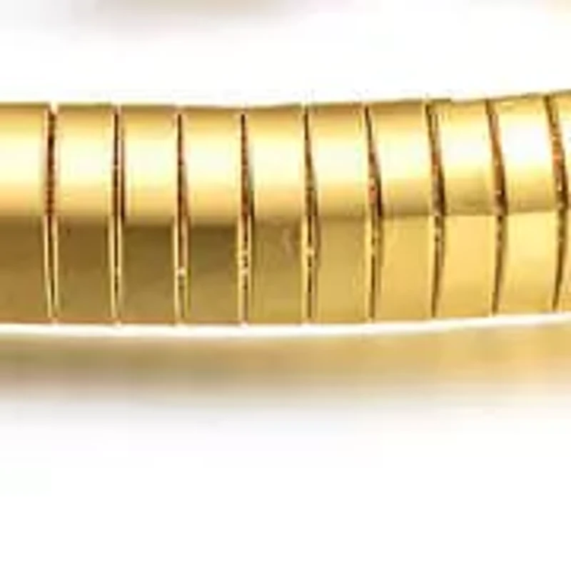 Elegant Sterling Silver 14K Gold Plated Accents Clip Bracelet