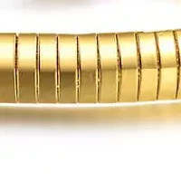 Elegant Sterling Silver 14K Gold Plated Accents Clip Bracelet