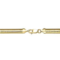 Elegant Sterling Silver 14K Gold Plated Accents Clip Bracelet