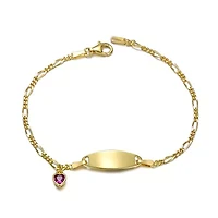 Lab Created Chic Minimalist with Round Bezel Set Cubic Zirconia Charm Bar Bracelets