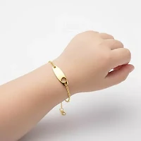 Chic Minimalist ID Bracelets with Heart Detail for Kids